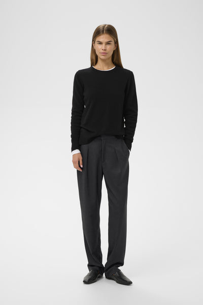 YuktaIW Tunilda Pants Medium Grey Melange - 301744 - 30111161 Thumbnail