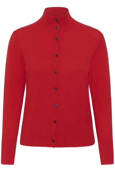 PaulaIW Cardigan Cranberry - 181553 - 30111179 Thumbnail