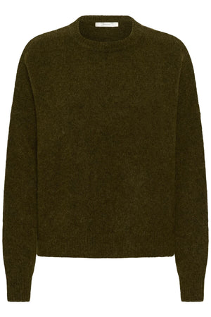 TeresaIW Crew Neck Pullover Ivy Green - 190512 - 30111188