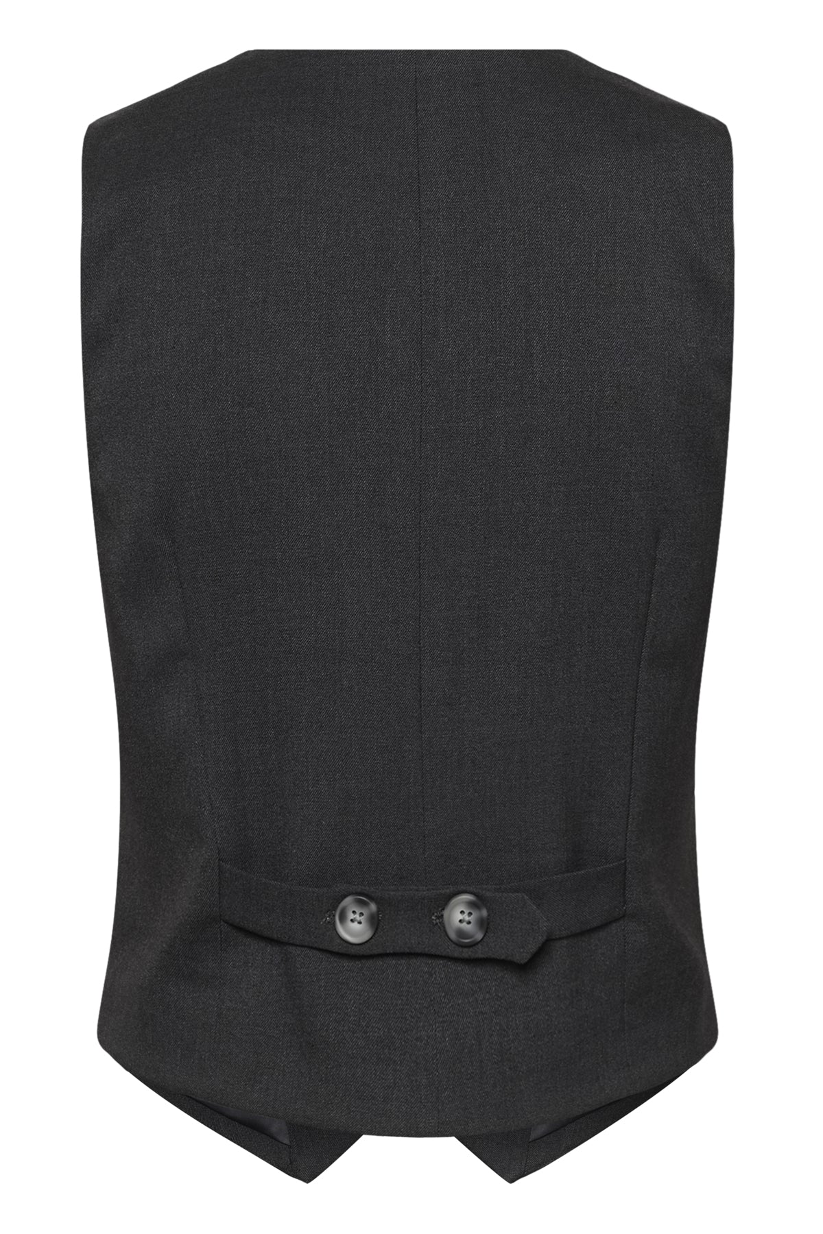 YuktaIW Zella Waistcoat Medium Grey Melange - 301744 - 30111191