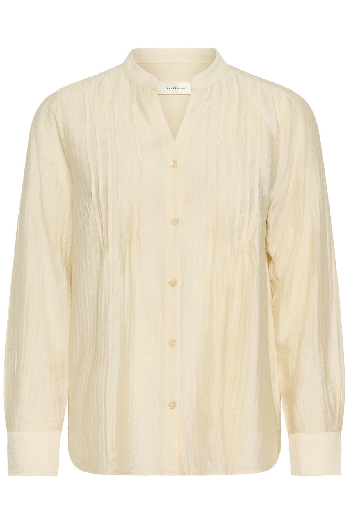 TrishIW Pintuck Shirt Vanilla - 120601 - 30111200