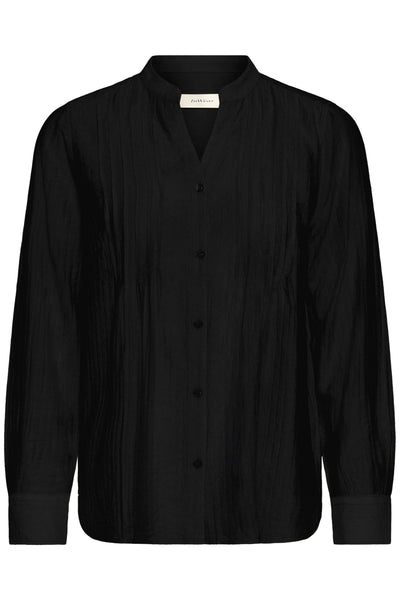 TrishIW Pintuck Shirt Black - 194008 - 30111200 Thumbnail