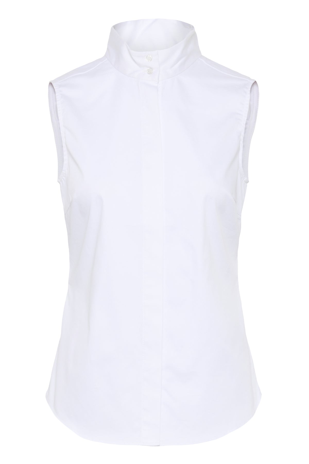 BelinaIW Sleeveless Shirt Pure White - 300001 - 30111204