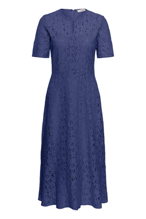 BeaIW lace Dress Deep Ultramarine - 193950 - 30111229