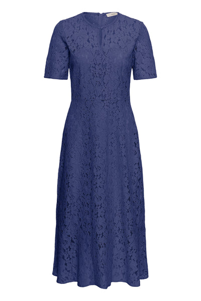 BeaIW lace Dress Deep Ultramarine - 193950 - 30111229 Thumbnail