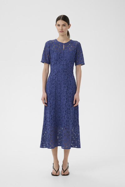 BeaIW lace Dress Deep Ultramarine - 193950 - 30111229 Thumbnail
