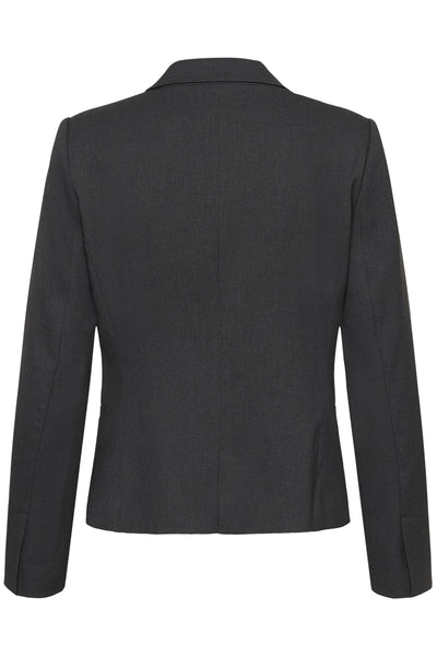 YuktaIW Ila BLazer Medium Grey Melange - 301744 - 30111236 Thumbnail