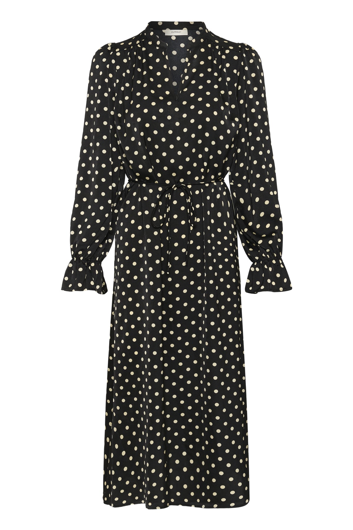 ZeemaIW Dress Black Spaced Dots - 300177 - 30111247