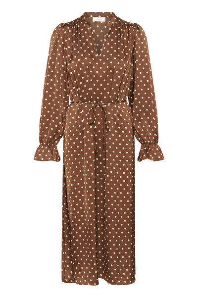 ZollIW Dress Spicy Brown Dot - 305220 - 30111249 Thumbnail