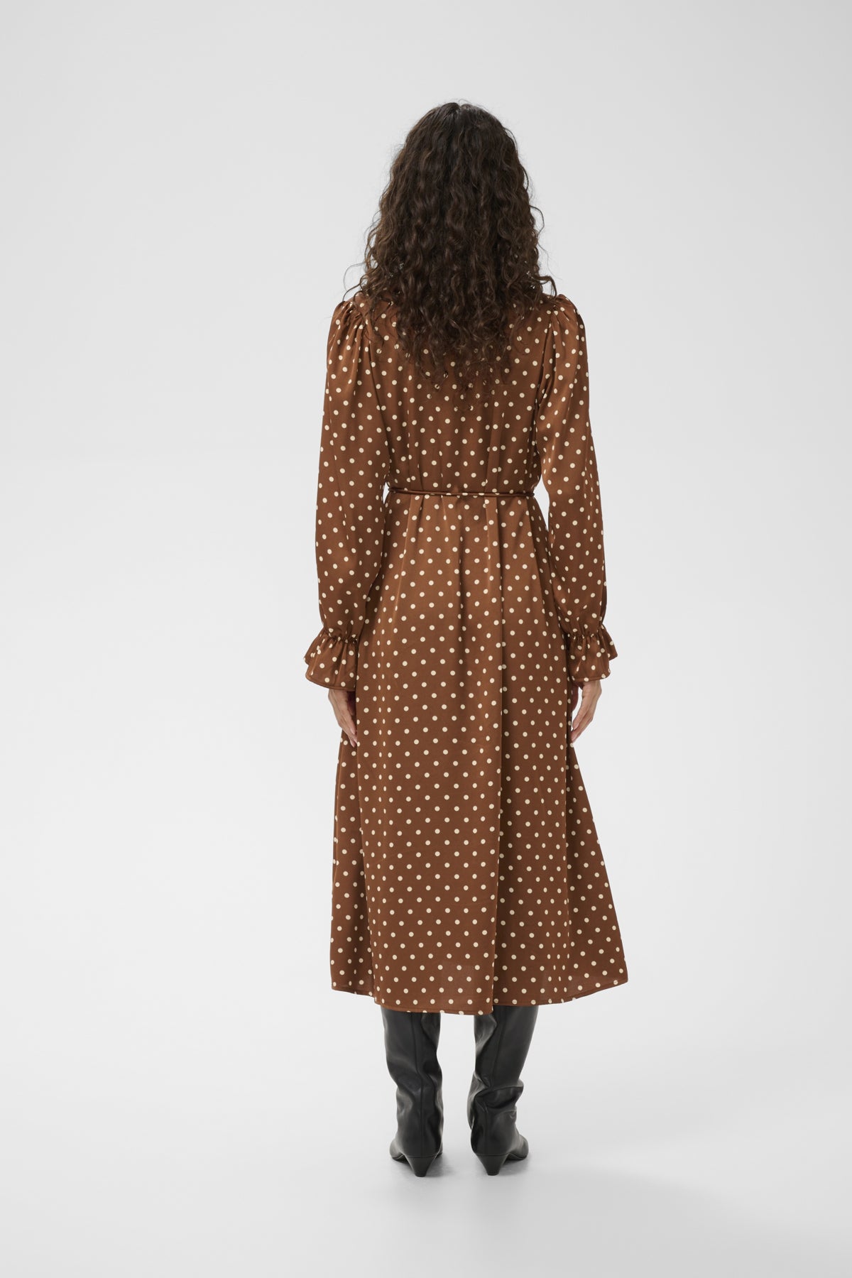 ZollIW Dress Spicy Brown Dot - 305220 - 30111249