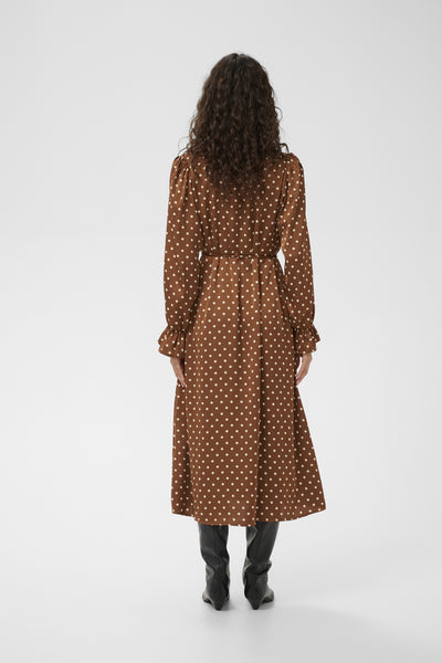 ZollIW Dress Spicy Brown Dot - 305220 - 30111249 Thumbnail