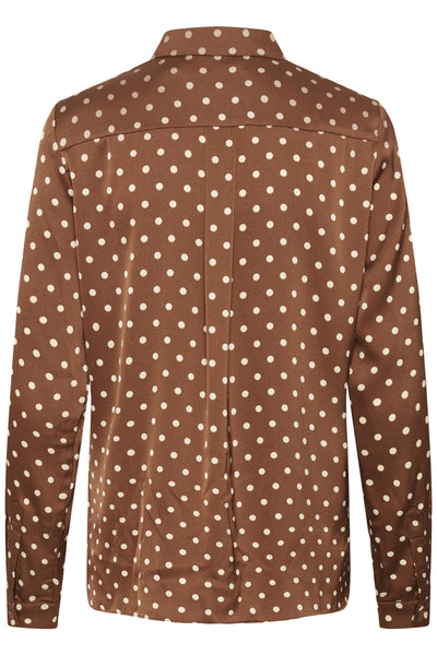 ZollIW Shirt Spicy Brown Dot - 305220 - 30111252 Thumbnail