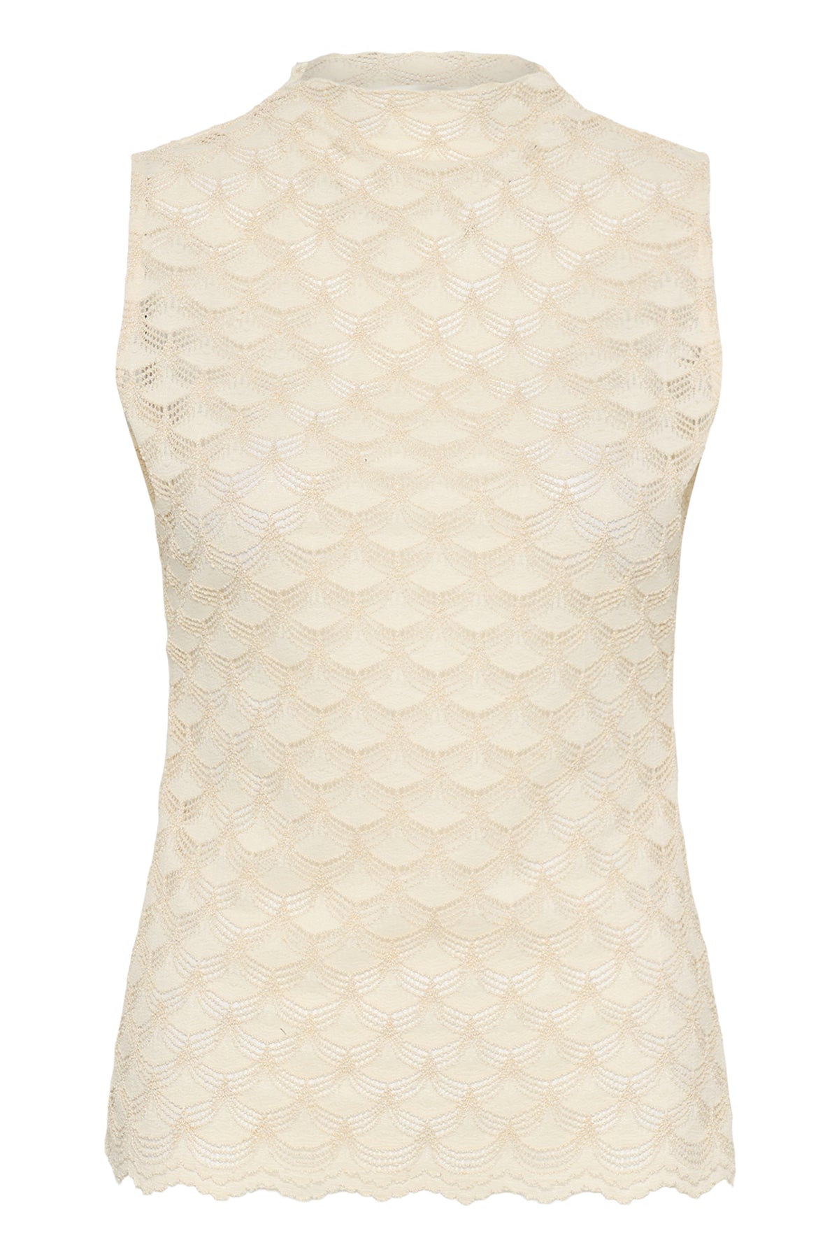 TullaIW Sleeveless Tshirt Whisper White - 110701 - 30111335