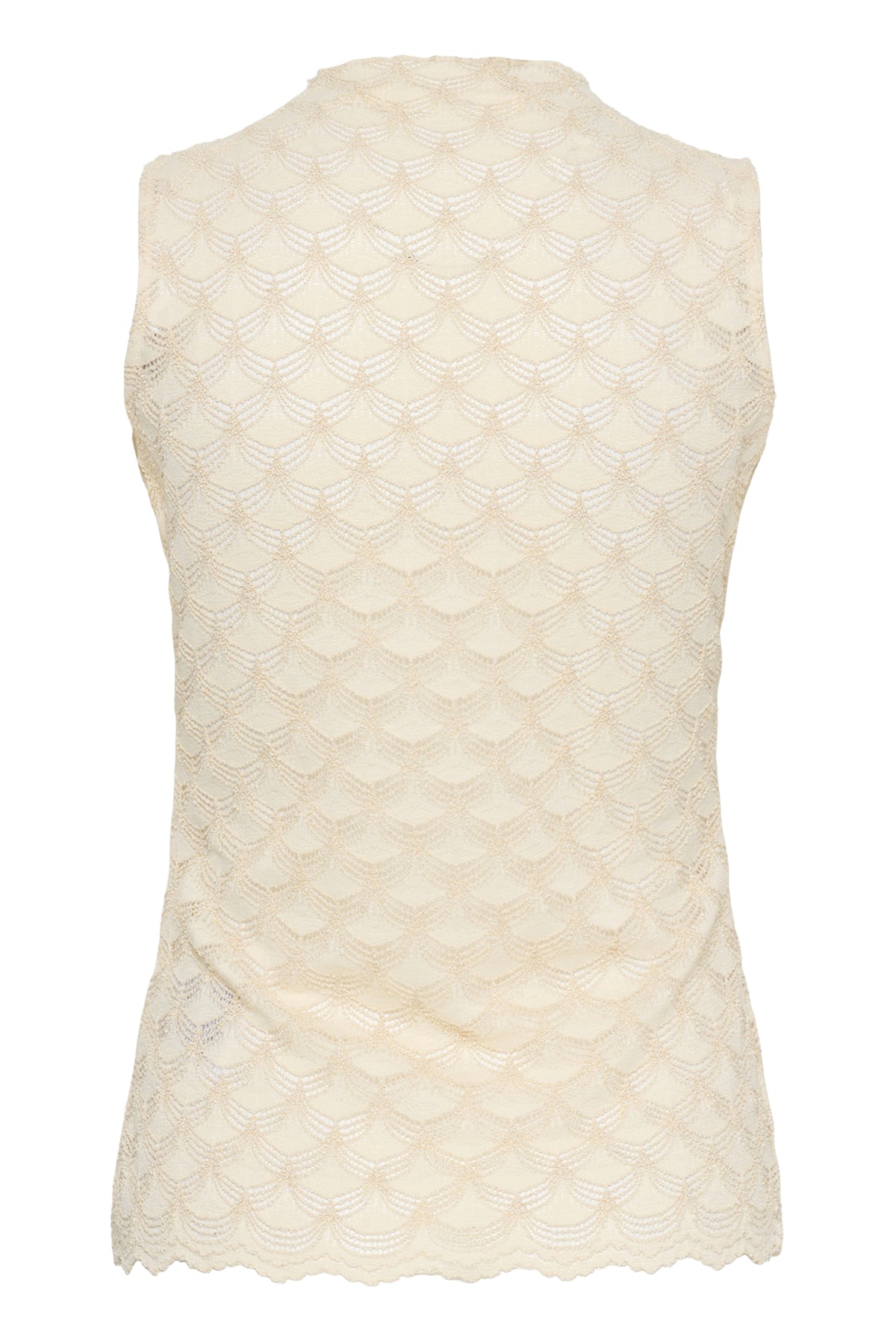 TullaIW Sleeveless Tshirt Whisper White - 110701 - 30111335