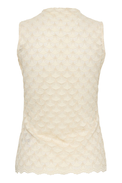 TullaIW Sleeveless Tshirt Whisper White - 110701 - 30111335 Thumbnail