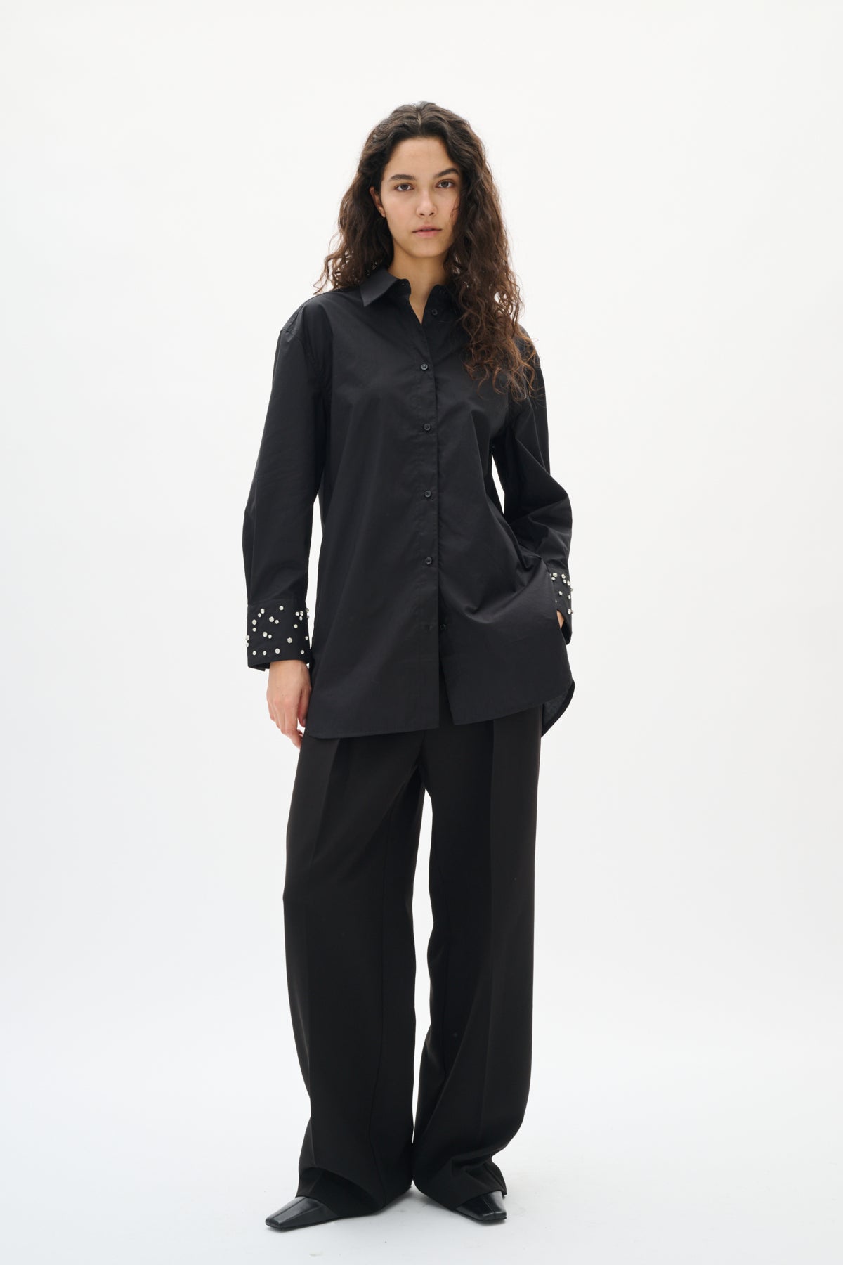 DALLASIW SEQUIN SHIRT Black - 194008 - 30112002