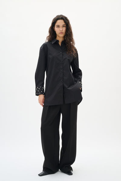 DALLASIW SEQUIN SHIRT Black - 194008 - 30112002 Thumbnail