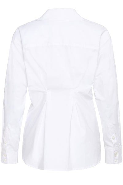 DALLASIW PLEATED SHIRT Pure White - 300001 - 30112004 Thumbnail