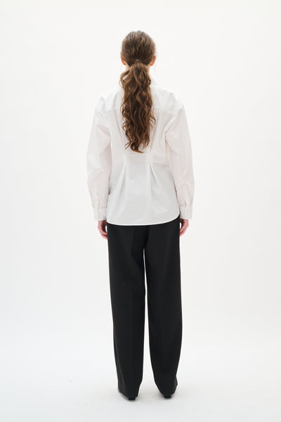 DALLASIW PLEATED SHIRT Pure White - 300001 - 30112004 Thumbnail