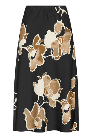 DAWNIW SKIRT BLACK SKETCH FLOWER - 90001314 - 30112010
