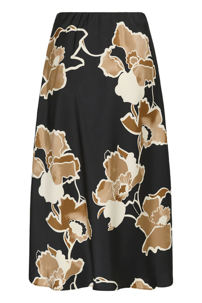 DAWNIW SKIRT BLACK SKETCH FLOWER - 90001314 - 30112010 Thumbnail