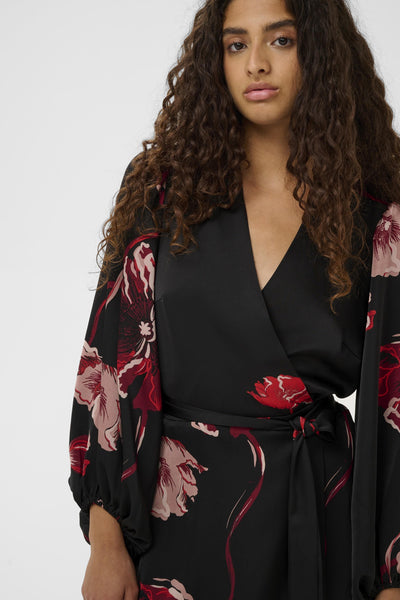 DawnIW Basira Wrap BLACK POPPY ROSE - 900002573 - 30112012 Thumbnail