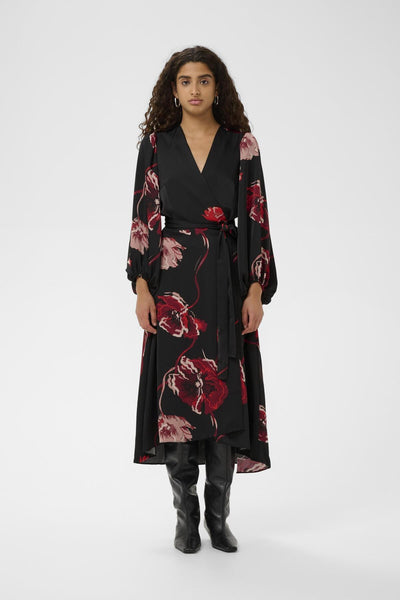 DawnIW Basira Wrap BLACK POPPY ROSE - 900002573 - 30112012 Thumbnail