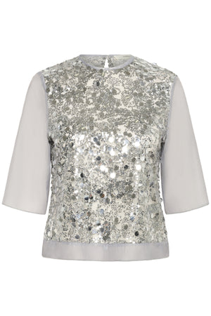 DAVINAIW BLOUSE Silver - 145002 - 30112030
