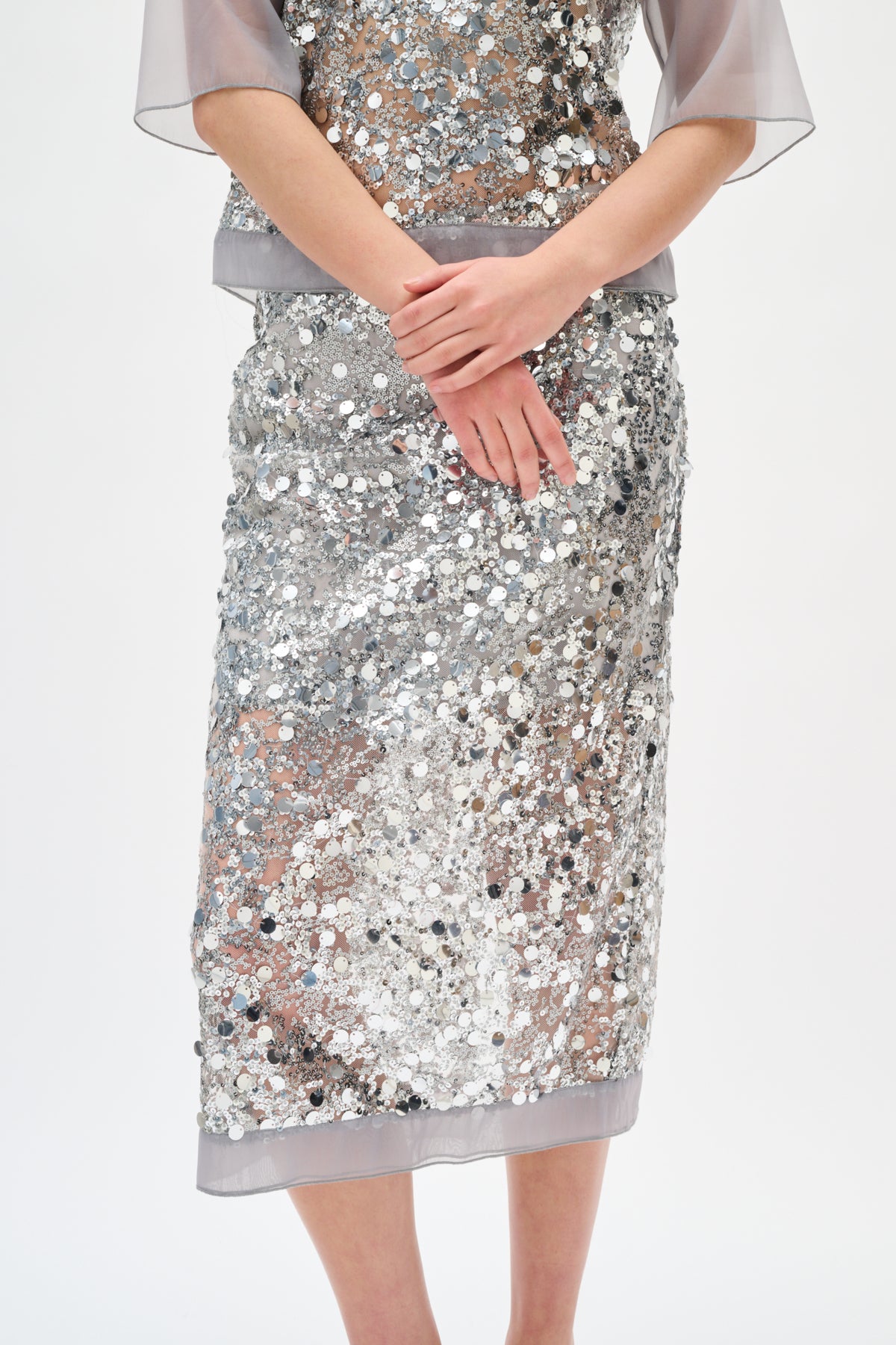 DAVINAIW SKIRT Silver - 145002 - 30112032