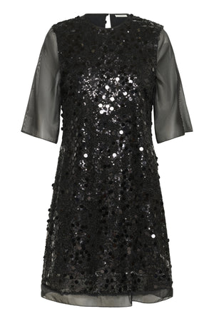 DAVINAIW SHORT DRESS Black - 194008 - 30112033