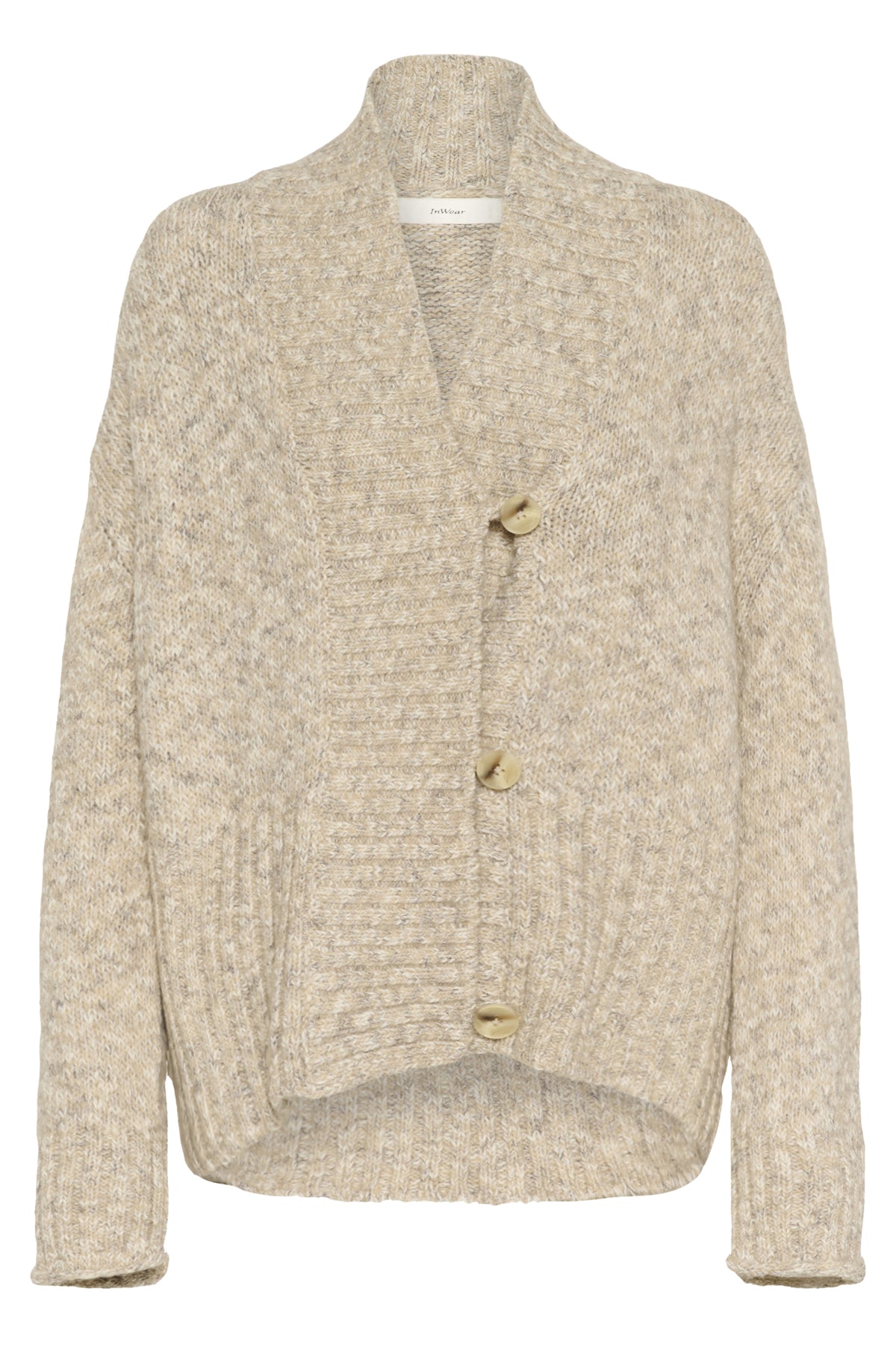NELLYIW CARDIGAN Haze Melange - 1304031 - 30112048