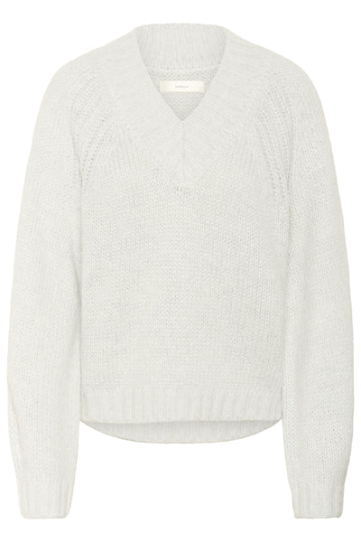 TROAIW V-NECK Whisper White - 110701 - 30112050 Thumbnail