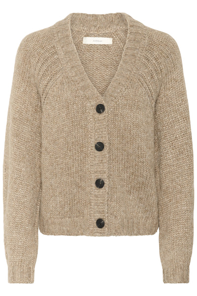 TROAIW CARDIGAN Sandy Grey Melange - 1813041 - 30112051 Thumbnail