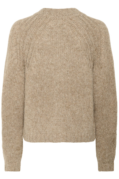 TROAIW CARDIGAN Sandy Grey Melange - 1813041 - 30112051 Thumbnail