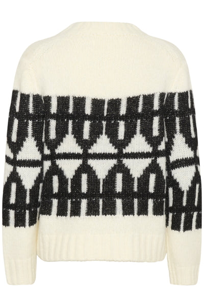 TEIIW PULLOVER LIGHT LUREX FAIRISLE - 9000025 - 30112052 Thumbnail
