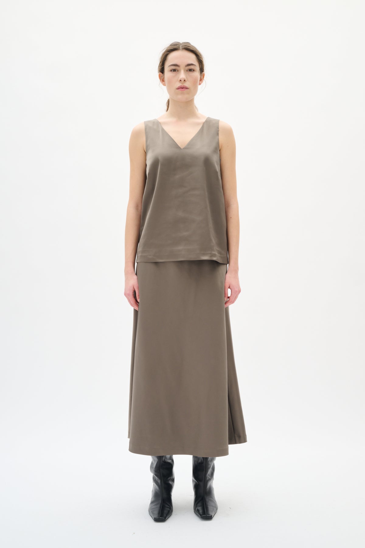ZILKYIW CLASSIC SKIRT Sandy Grey - 30112091