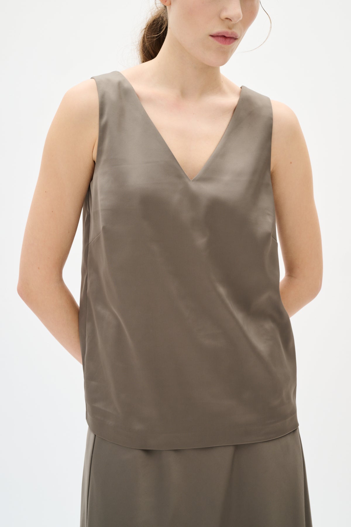 ZILKYIW V TOP Sandy Grey - 181304 - 30112092