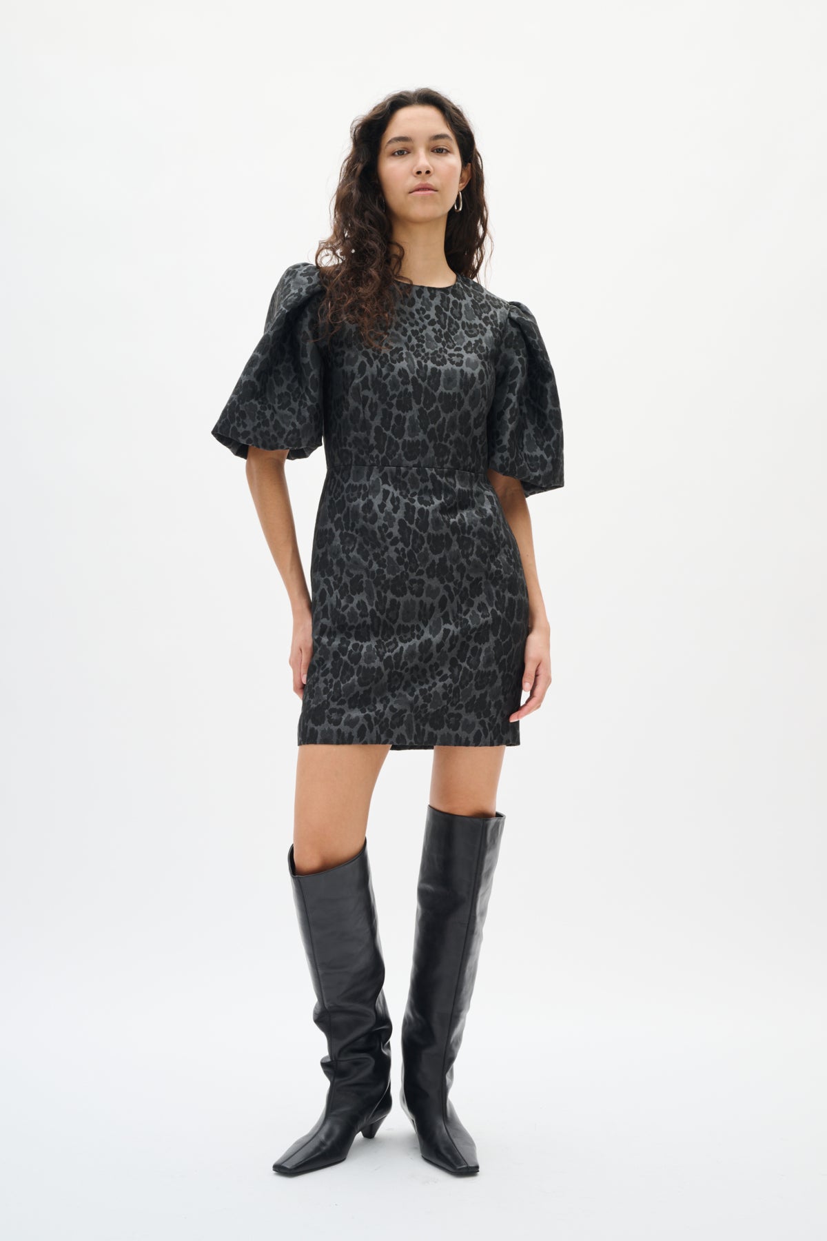 ZINAIW MINI DRESS Black - 194008 - 30112094