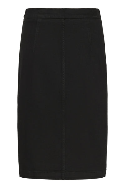 AALIAIW PENCIL SKIRT BLACK SHATTERED STONES - 30112102 Thumbnail