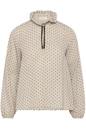 DOTTIEIW BLOUSE Stone - 161406 - 30112103