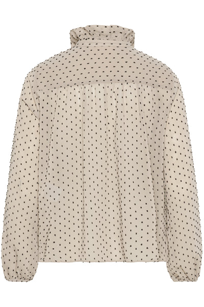 DOTTIEIW BLOUSE Stone - 161406 - 30112103 Thumbnail