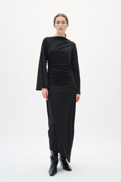 KASEYIW LONG DRESS Black - 194008 - 30112121 Thumbnail