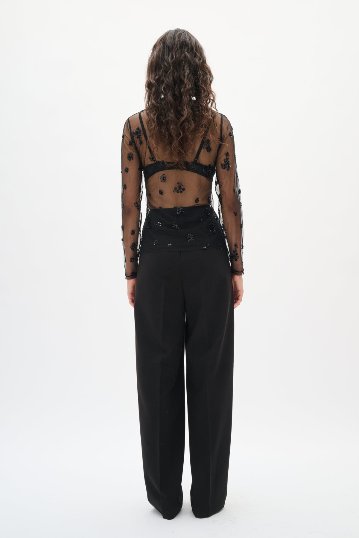 KUIIW LS BLOUSE Black - 194008 - 30112135