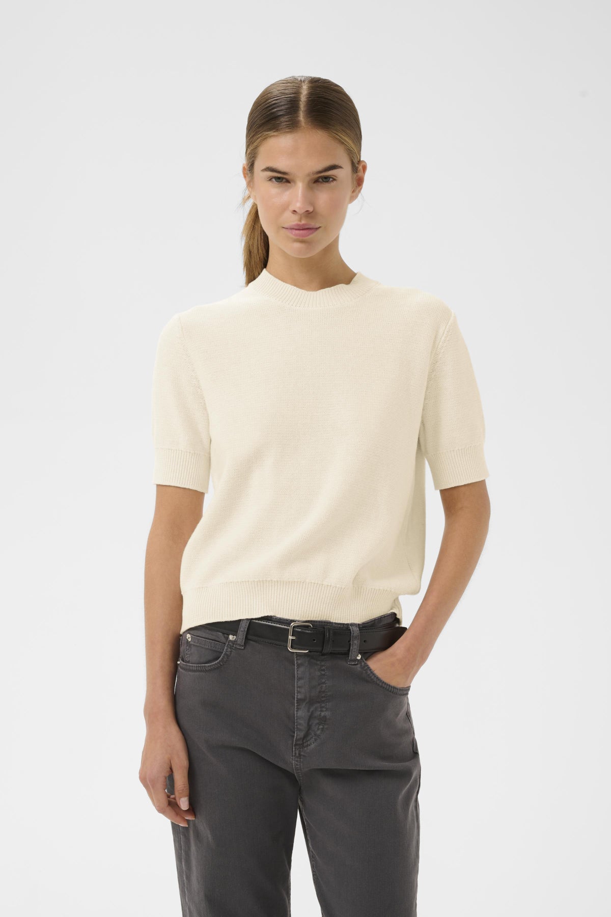 NAASUIW PULLOVER Whisper White - 110701 - 30112160