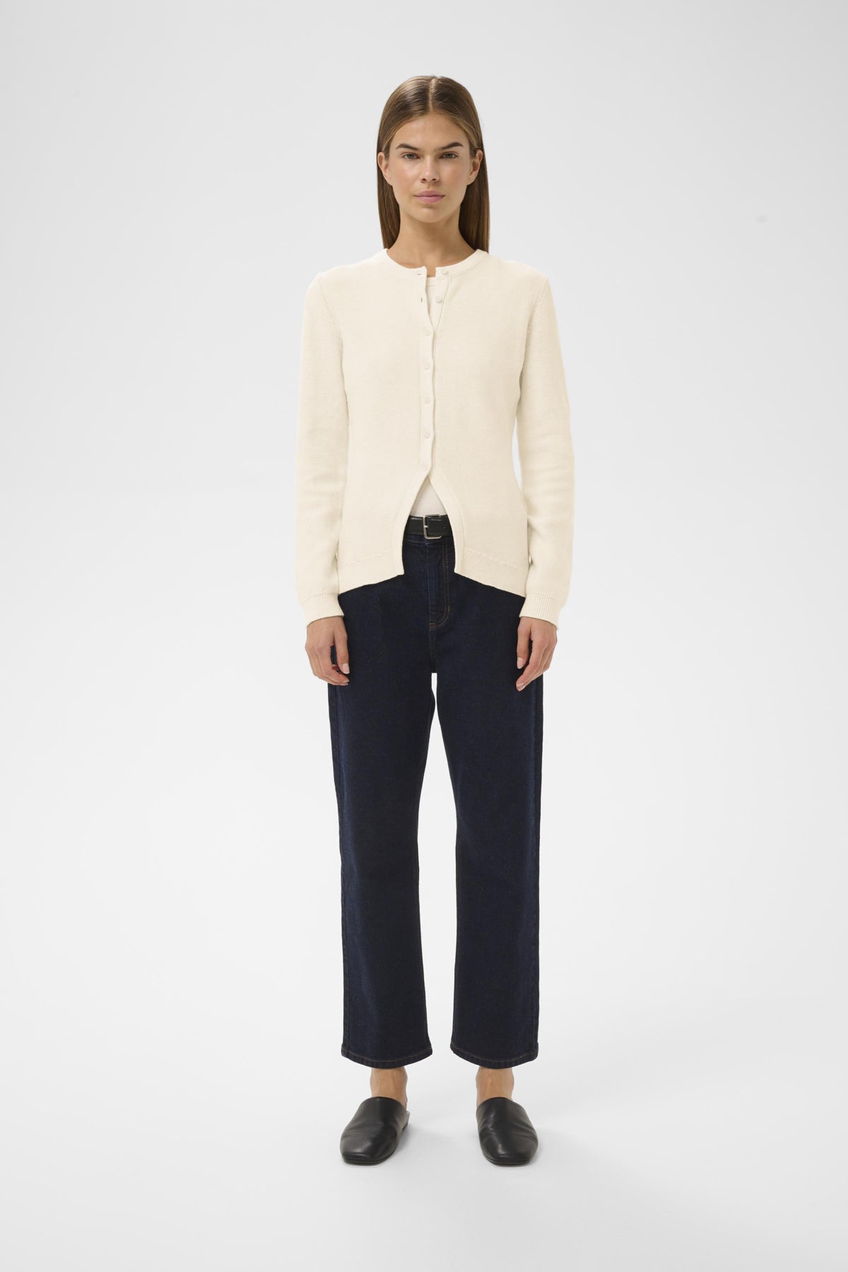 NAASUIW CARDIGAN Whisper White - 110701 - 30112161