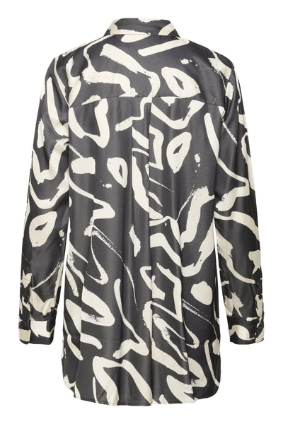 GAIAAIW SHIRT BLACK ART STROKES 1 - 90000346 - 30112179 Thumbnail