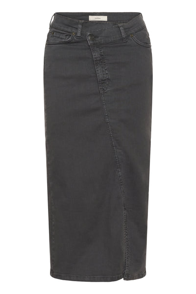 CARLINAIW DENIM SKIRT Black Oyster - 190205 - 30112181 Thumbnail
