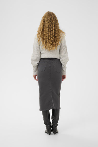 CARLINAIW DENIM SKIRT Black Oyster - 190205 - 30112181 Thumbnail