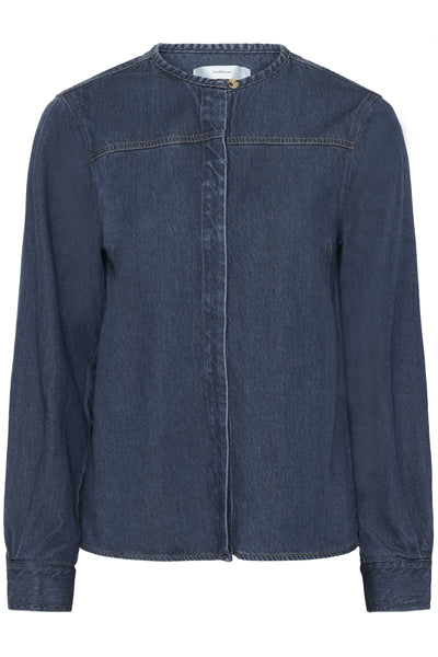 CAROLAIW SHIRT Dark Denim - 194118 - 30112186 Thumbnail