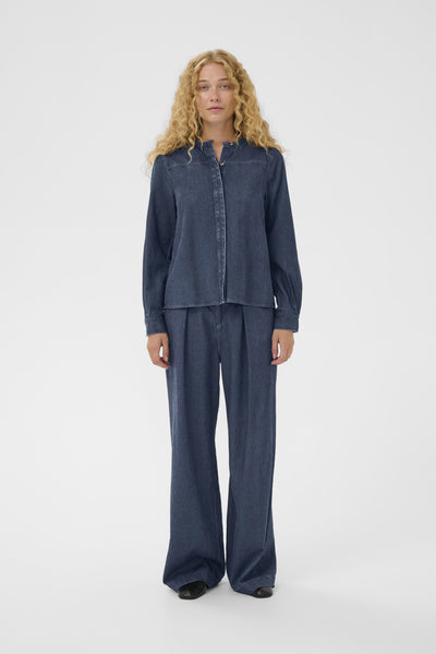 CAROLAIW SHIRT Dark Denim - 194118 - 30112186 Thumbnail